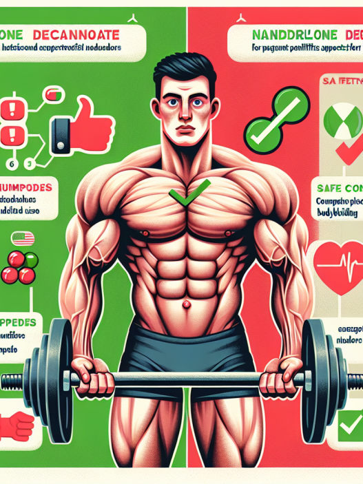 Nandrolone decanoate in bodybuilding: pros and cons