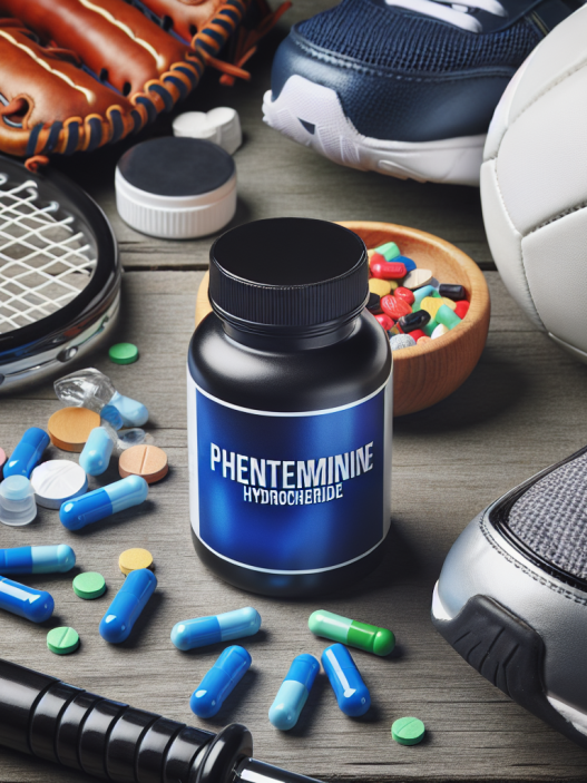 Phentermine hydrochloride as a legal supplement for athletes