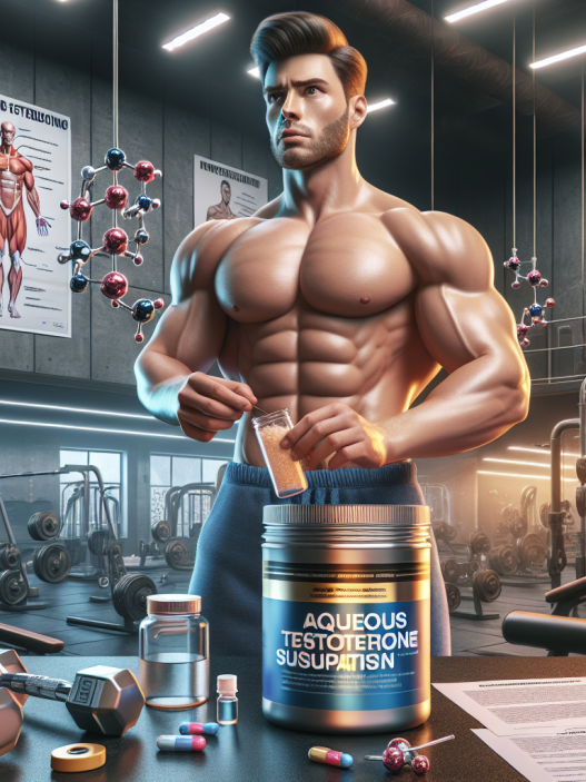The use of aquous testosterone suspension in bodybuilding