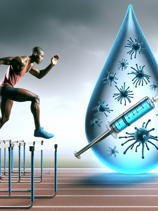 Bactericidal water injections: a natural alternative to enhance athletic performance