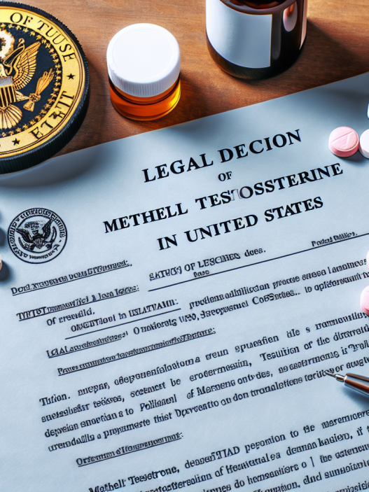Legal status of methyltestosterone in the usa