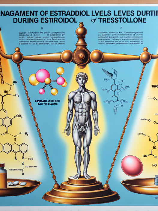 Estradiol management during trestolone use