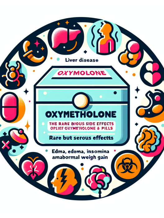 Rare but serious side effects of oxymetholone compresse