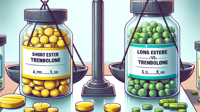 Short ester vs long ester trenbolone compresse: which to choose