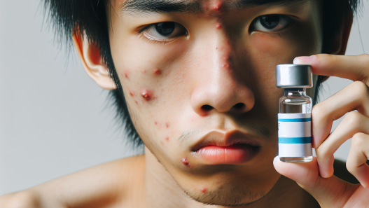 Acne and skin issues caused by trestolone enantato