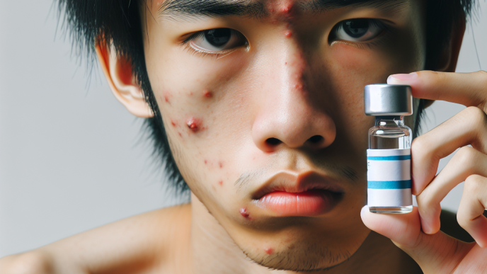 Acne and skin issues caused by trestolone enantato