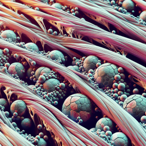 Muscle fiber hypertrophy with methandienone injection