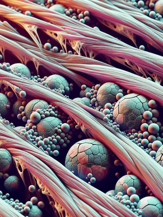 Muscle fiber hypertrophy with methandienone injection